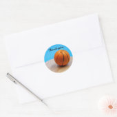 Basketbal dank u Sticker (Envelop)