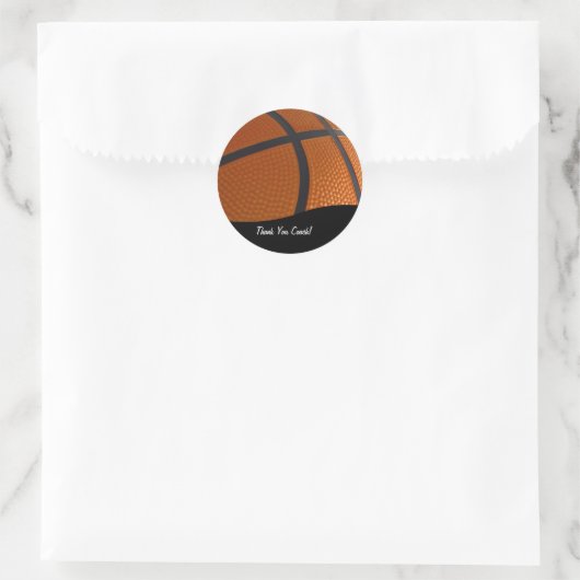 Basketbal Dank u Stickers (Tas)