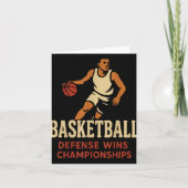 Basketbal - Defensie wint basketbalkampioenschap Kaart (Voorkant)