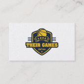 Basketbal Denver Nuggets Jersey Kleur Visitekaartje (Voorkant)