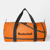 Basketbal Design Duffel Bag Plunjezak (Achterkant)