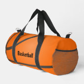 Basketbal Design Duffel Bag Plunjezak (Rechterhoek)