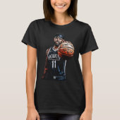Basketbal Design T-shirt (Voorkant)