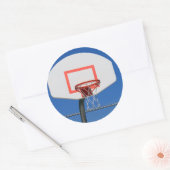 Basketbal Doel Sticker (Envelop)