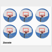 Basketbal Doel Sticker (Vel)