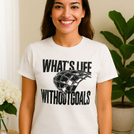 Basketbal Doelen Shirt - Motivatie Hoop Design