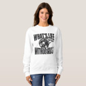 Basketbal Doelen Shirt - Motivatie Hoop Design (Voorkant volledig)