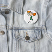 Basketbal Dompelknop Ronde Button 5,7 Cm (In situ)
