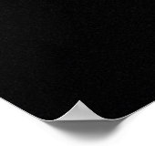 Basketbal Donkere Textuur Minimalistisch Poster (Hoek)
