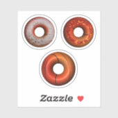Basketbal Donuts Sticker (Vel)