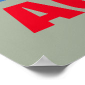 Basketbal Dream Believe Bereiken Inspirerend Poster (Hoek)