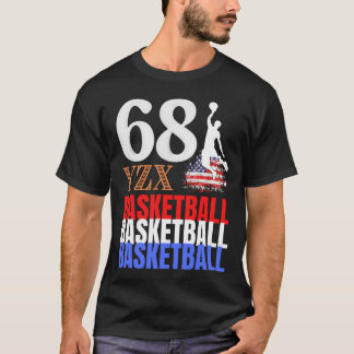 Basketbal driekleur t-shirt