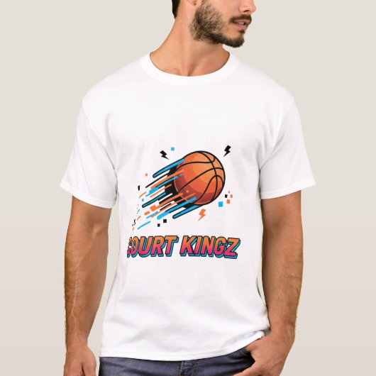 Basketbal Drip Basketbal Graphics T-shirt (Voorkant)