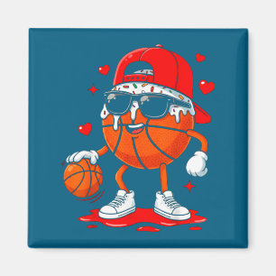 Basketbal drup ijs zonnebril jongens kinderen magneet