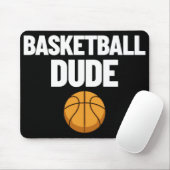 Basketbal Dude Mannen Basketbal Gift Perfect Baske Muismat (Met muis)