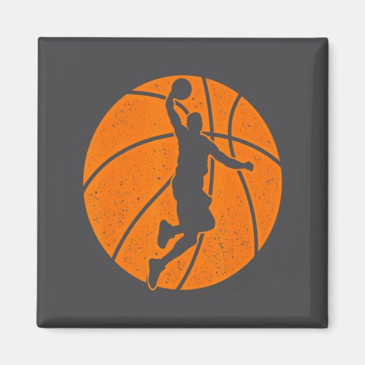 Basketbal Dunk Bal Schieten Srts Game Train Magneet (Voorkant)