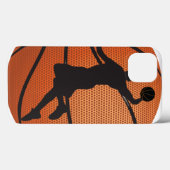 Basketbal dunk Case-Mate iPhone case (Achterkant (horizontaal))
