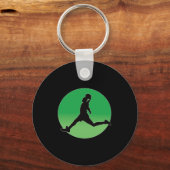 Basketbal Dunking Design Hoop Dromen Sleutelhanger (Voorkant)