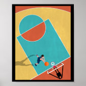 Basketbal Dunks 1 Poster (Voorkant)