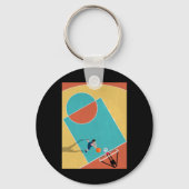 Basketbal Dunks 1 Sleutelhanger (Voorkant)