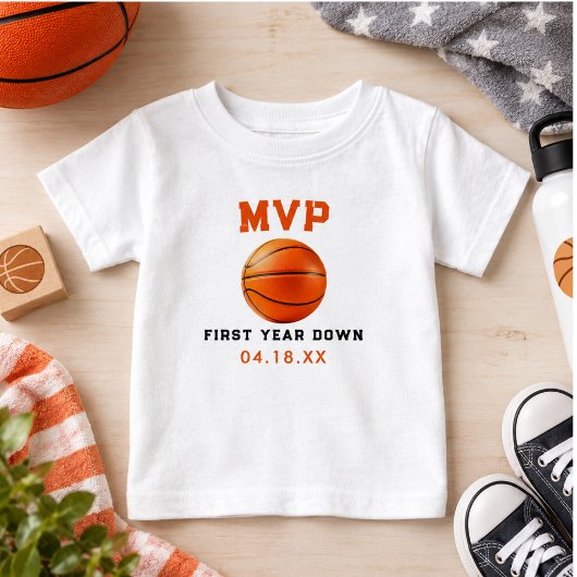 Basketbal Eerste Jaar Down 1e Verjaardag