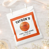 Basketbal eerste jaar down 1e verjaardag bedankzakje (Geknipt)