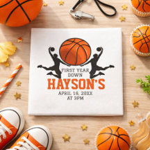 Basketbal Eerste Jaar Verjaardag