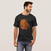 Basketbal Eet Slaapblok Rebound Crossover T-shirt (Voorkant volledig)