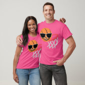 Basketbal emoji t-shirt (Unisex)