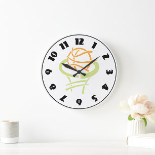 Basketbal en Netto klok