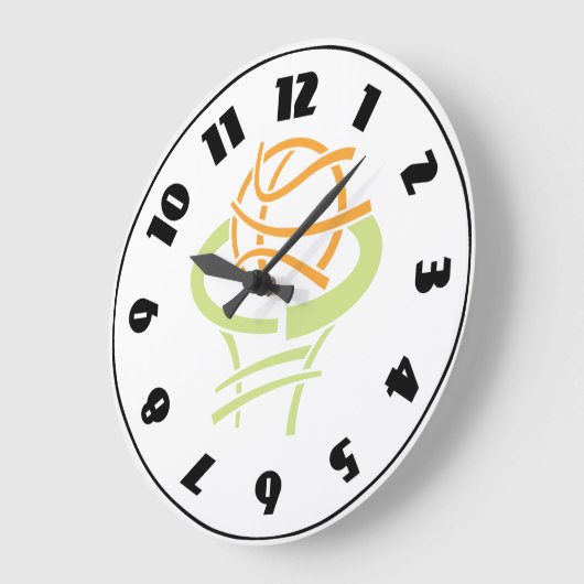 Basketbal en Netto klok (Hoek)