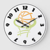 Basketbal en Netto klok (Voorkant)