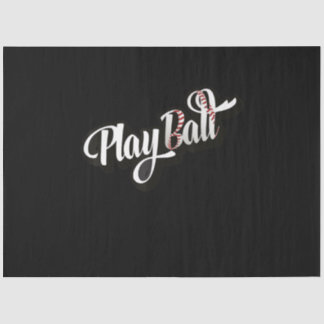basketbal en speelbal tissuepapier