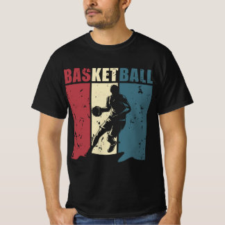 Basketbal Energie – Dynamische Speler Silhouet  T-shirt