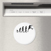 Basketbal evolutie, #Basketball Magneet (Insitu (Vaatwasser))