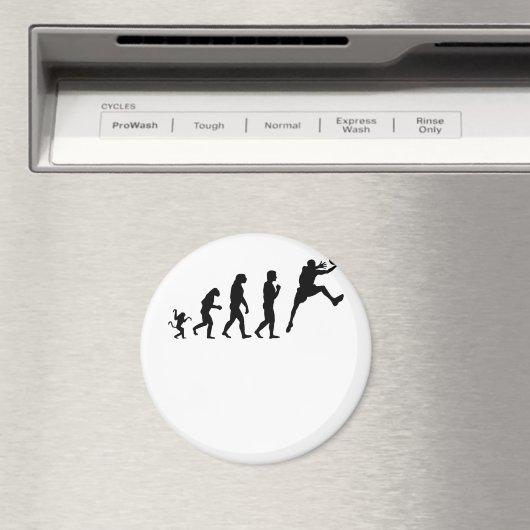 Basketbal evolutie, #Basketball Magneet (Insitu (Vaatwasser))