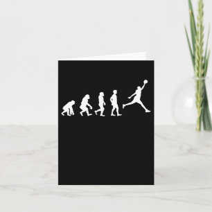 Basketbal Evolutie Kampioen Basketbalspeler  Kaart