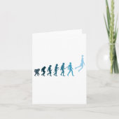 Basketbal Evolution Grappig Cadeau voor Basketbal Kaart (Voorkant)