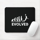 Basketbal Evolution Mannen Vrouwen Jongens Meisjes Muismat (Met muis)