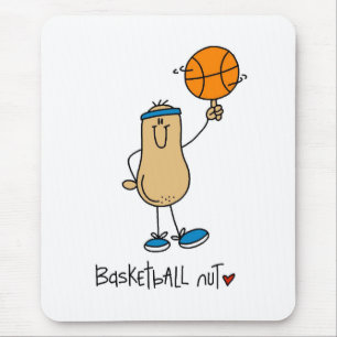 Basketbal Fan T-shirts en Cadeaus Muismat