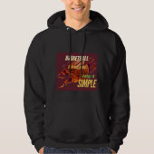Basketbal favoriet hoodie (Voorkant)