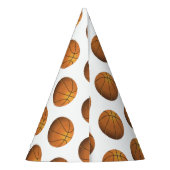 "Basketbal" Feesthoedjes (Achterkant)