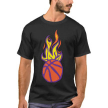 basketbal flamme fire flame cartoon cartoon