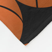 Basketbal fleece deken sportfans atleten (Hoek)