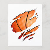 Basketbal Flyer (Voorkant)