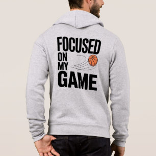 Basketbal Focused Mannen Hoodie