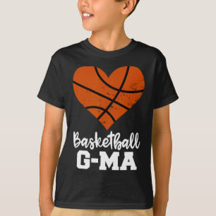 Basketbal G-Ma Leuk Basketbal Hart Oma GeeMa T-shirt