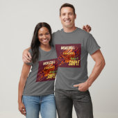 Basketbal gaat nooit dood t-shirt (Unisex)