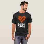 Basketbal Gaga Basketbal Hart Oma Gaga T-shirt (Voorkant volledig)