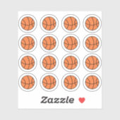 Basketbal Game Dag Sport Praktijk Bujo Planner Sticker (Vel)